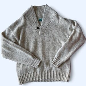 Vintage Cricketeer Wool Pullover Sweater Cabincore Oversized Cottagecore Large